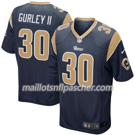Maillot Los Angeles Rams Todd Gurley II 30 Nike Navy - Homme